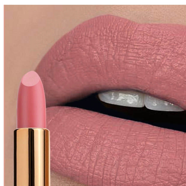 Handmade Rose Petal Velvet Lipstick - Natural & Gentle on Lips