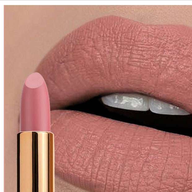 Handmade Rose Petal Velvet Lipstick - Natural & Gentle on Lips