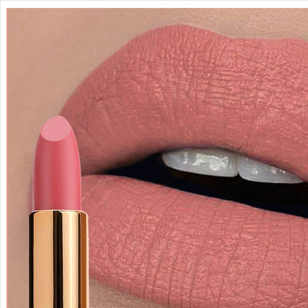 Handmade Rose Petal Velvet Lipstick - Natural & Gentle on Lips