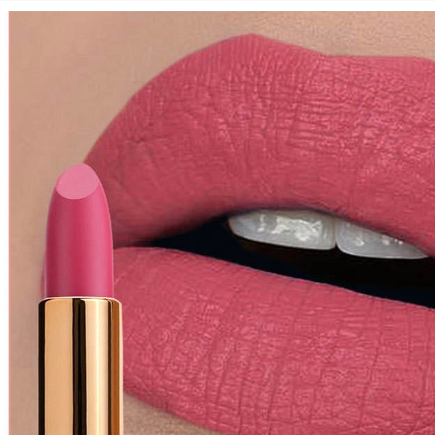 Handmade Rose Petal Velvet Lipstick - Natural & Gentle on Lips