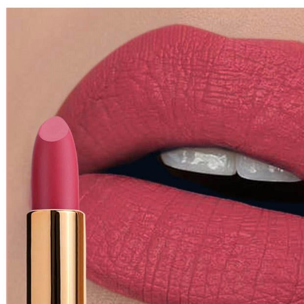 Handmade Rose Petal Velvet Lipstick - Natural & Gentle on Lips