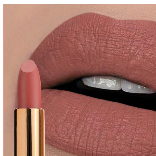 Handmade Rose Petal Velvet Lipstick - Natural & Gentle on Lips