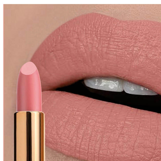 Handmade Rose Petal Velvet Lipstick - Natural & Gentle on Lips