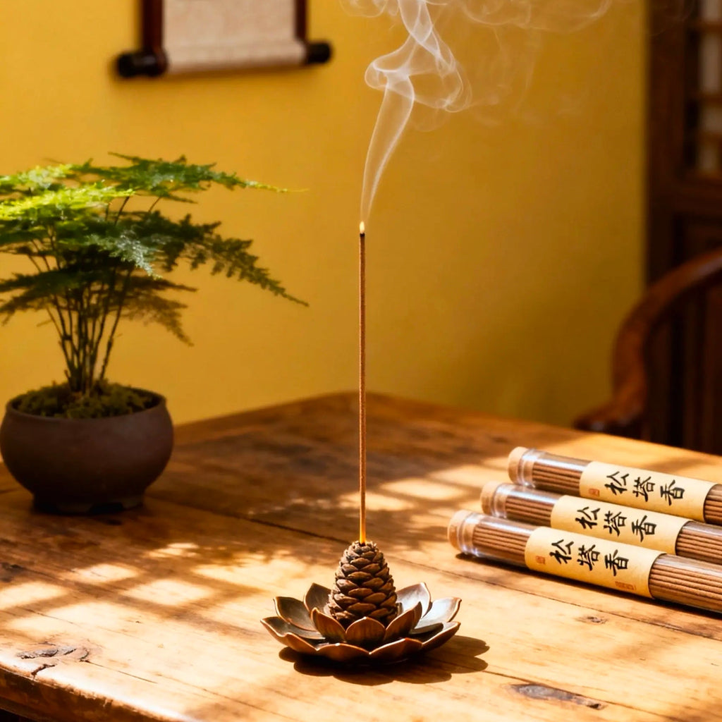 Handmade Pine Incense Sticks - Forest-Crafted, 100% Natural & Traditional