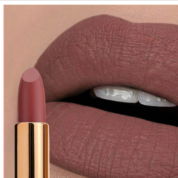 Handmade Rose Petal Velvet Lipstick - Natural & Gentle on Lips