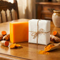 Handmade Turmeric Soap Bar – Natural Raw Turmeric & Essential Oils